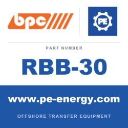 Billy Pugh RBB-30 Caja de fibra de vidrio para salvavidas circular sin ventana