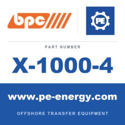 Billy Pugh X-1000-4 Dispositivo de transferencia para 4 personas con línea de etiqueta PTL-1 de 15' y asiento SES-1