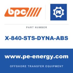 Billy Pugh X-840-STS-DYNA-ABS Para Transferencias de Personal Buque a Buque 17'3" Altura Total