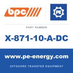 Billy Pugh X-871-10-A-DC Red para 10 personas con cojín de aire y línea de carga de seguridad adicional