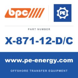 Billy Pugh X-871-12-D/C Red para 12 personas con línea de carga de seguridad adicional