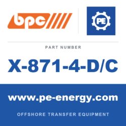 Billy Pugh X-871-4-D/C X-871 para 4 personas con línea de carga de seguridad adicional