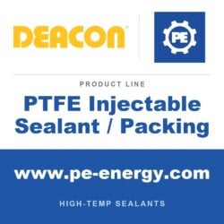Deacon 111-325 GALLON Sellador/Empaquetadura inyectable de PTFE 325 - Galón