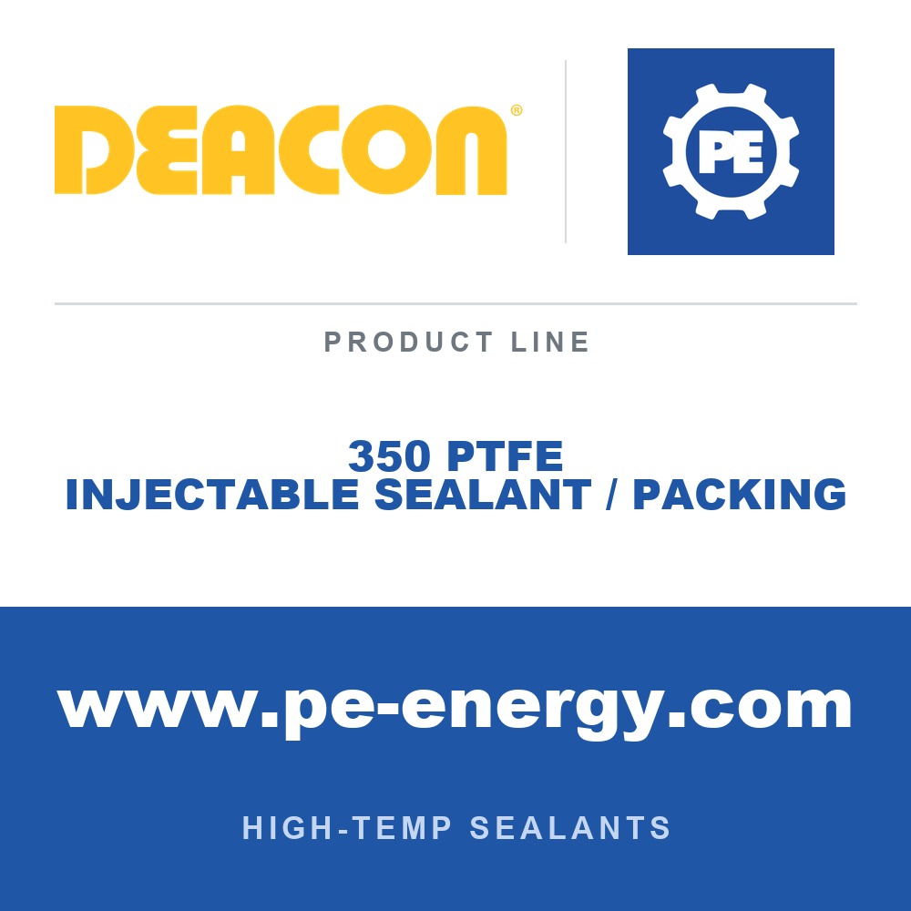 deacon dcn 350 ptfe injectable sealant packing