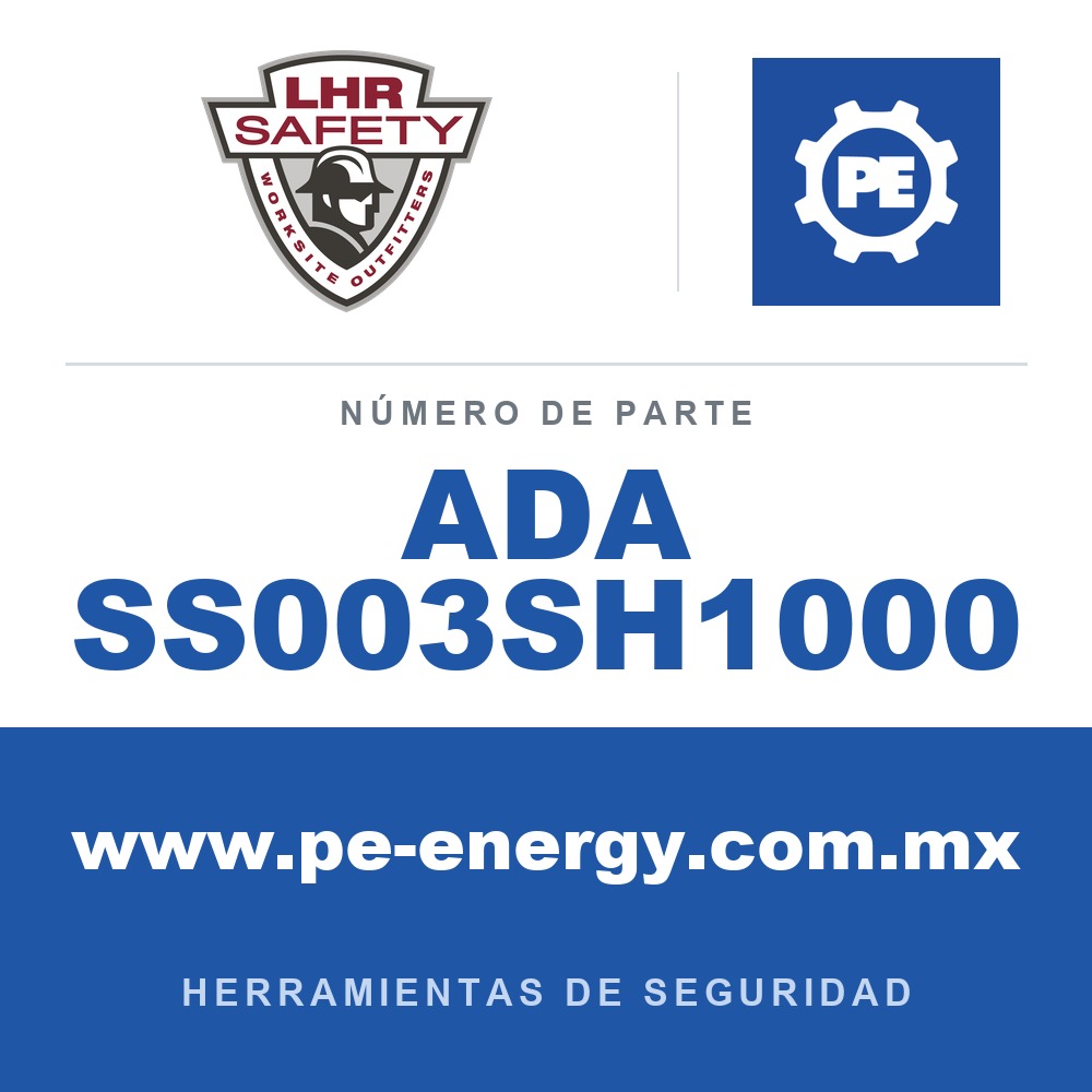 LHR ADA SS003SH1000 - LHR ADA SS003SH1000 Herramienta de seguridad manual Sling-Stik SR de + accesorio SH1000