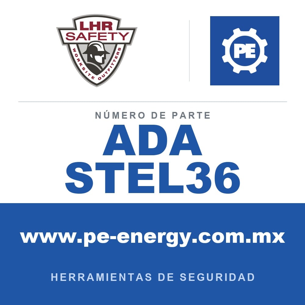 LHR ADA STEL36 - LHR ADA STEL36 Steer-Stik Lite, herramienta de seguridad manual 36"