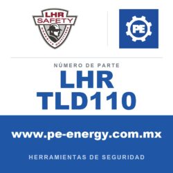 LHR LHR TLD110 - LHR TLD110 Línea de guía, recubierta, sin enredos con gancho de seguridad 5/8" x 10 ft. ROJO