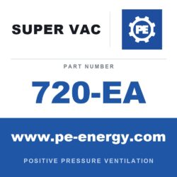 Super Vac 720-EA PPV eléctrico serie 7 de 20", con clasificación ATEX