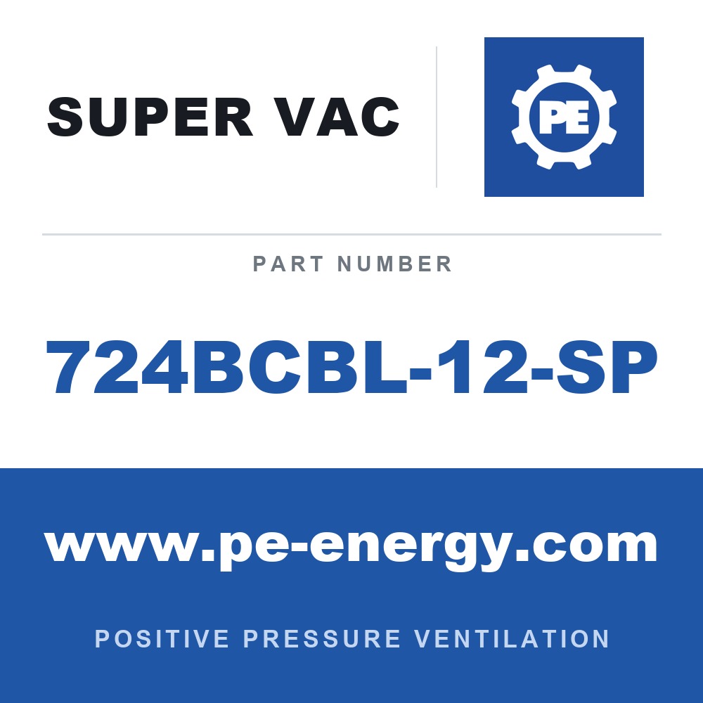 super vac 724bcbl 12 sp