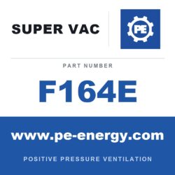 Super Vac F164E Ventilador eléctrico para espacios confinados Serie F de 16", para ubicaciones peligrosas