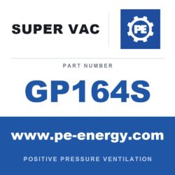 Super Vac GP164S eyector de humo a gas de 16"