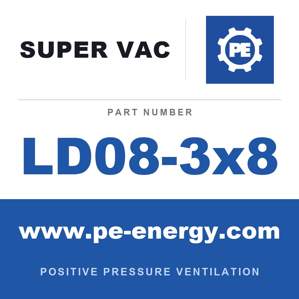 super vac ld08 3x8 1