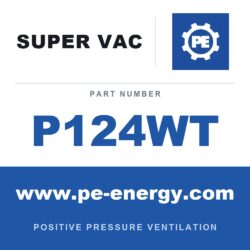 Super Vac P124WT Eyector de humo serie WT de 12"