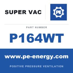 Super Vac P164WT Eyector de humo de 16" serie WT