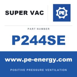 Super Vac P244SE Eyector de humo eléctrico de 24", ubicación peligrosa