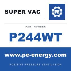 Super Vac P244WT Eyector de humo de 24" serie WT