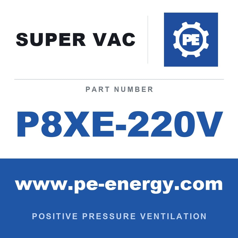 super vac p8xe 220v