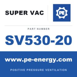 Super Vac SV530-20 Barra modificada para motosierra de 20"