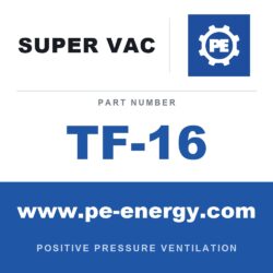 Super Vac TF-16 Marco inclinable para extractores de humo de 16"