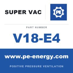 Super Vac V18-E4 PPV eléctrico serie Valor de 18"