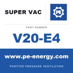 PPV eléctrico serie Valor de 20" Super Vac V20-E4