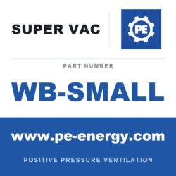 Super Vac WB-SMALL Sistema de soporte para tubería de 1.5" de diámetro