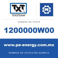 Texsteam 1200000W00 - Texsteam 1200000W00 Bomba - UNIDAD DE POTENCIA DE BOMBA 1200 SIN CABEZAL Y BASE