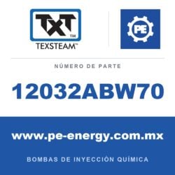 Texsteam 12032ABW70 Bomba - BOMBA 1203, ESTÁNDAR (STD), DÚPLEX (DPLX), 3/8 SS SDP/SDP