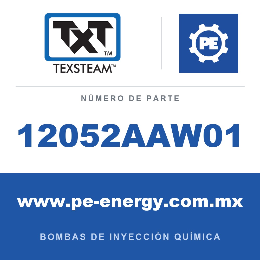 Texsteam 12052AAW01 Bomba - 1205-2 BOMBA (PUM) DI B/B C/BS Y 5G TANQUE (TK)