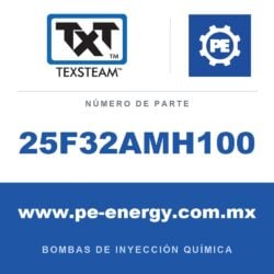 Texsteam 25F32AMH100 - Texsteam 25F32AMH100 Bomba - BOMBA 25F3 DÚPLEX 3/8 SS BUN-TEF/BUN 30:1