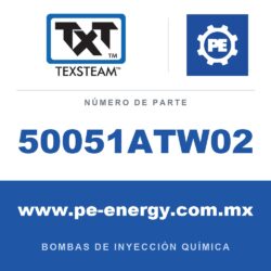 Texsteam 50051ATW02 Bomba - 5005 BOMBA (PMP) ESTÁNDAR (STD), 1/2, SS B/B, C/REGULADOR Y MANÓMETRO (REG Y GAGE) F/GAS AMARGO (SOUR GAS)