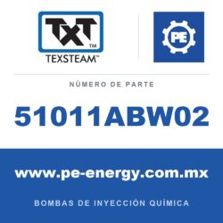Texsteam 51011ABW02 Bomba - BOMBA 5101 1/4 SIMPLEX (SPLX) ESTÁNDAR (STD) SS BUN/BUN