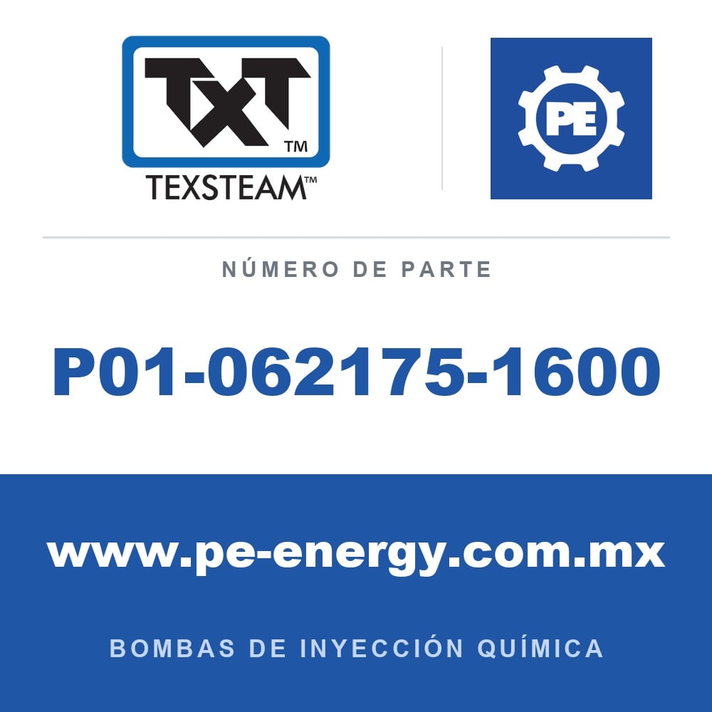 Texsteam P01-062175-1600 - Texsteam P01-062175-1600 - Componente de Tornillería y Herraje