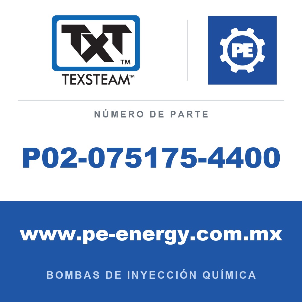 Texsteam P02-075175-4400 - Texsteam P02-075175-4400 - Componente de Tornillería y Herraje