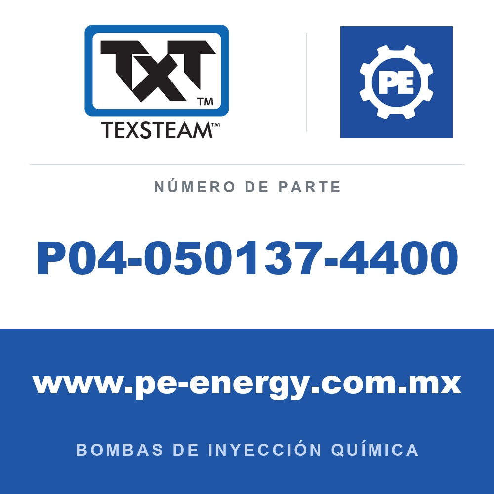 Texsteam P04-050137-4400 - Texsteam P04-050137-4400 - Componente de Tornillería y Herraje