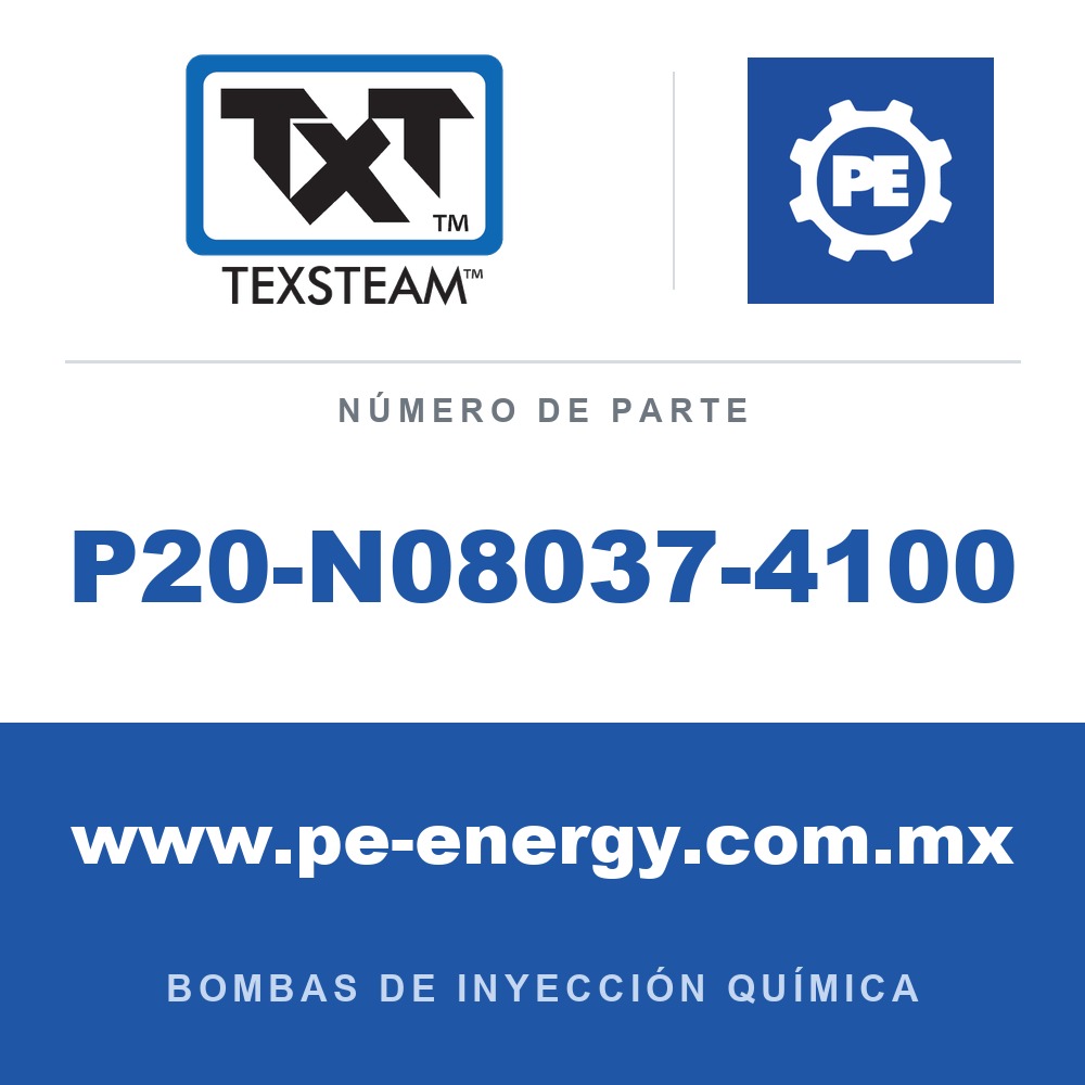 Texsteam P20-N08037-4100 - Texsteam P20-N08037-4100 - Componente de Tornillería y Herraje