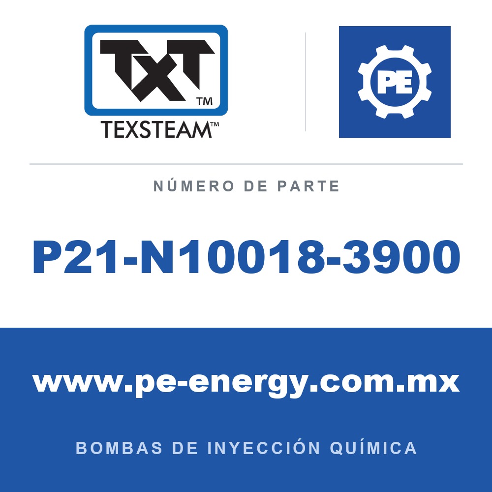 Texsteam P21-N10018-3900 - Texsteam P21-N10018-3900 - Componente de Tornillería y Herraje