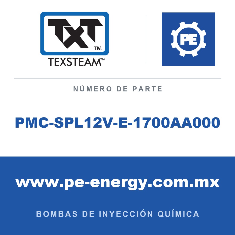 Texsteam PMC-SPL12V-E-1700AA000 Bomba - BOMBA (PUMP) SOLARLITE, 1/4 SIMPLEX (SPLX) 12V GP SDP/SDP C/CONTROL (CNTRL)