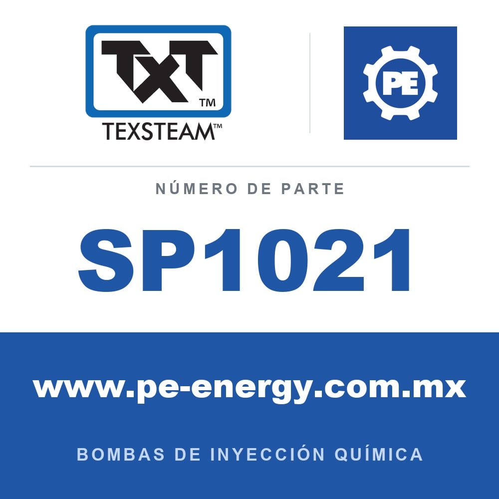 Texsteam SP1021 Conjunto de bomba - ENSAMBLE DE BOMBA (PUMP ASSY) 3/16 F/E SS BUN/BUN
