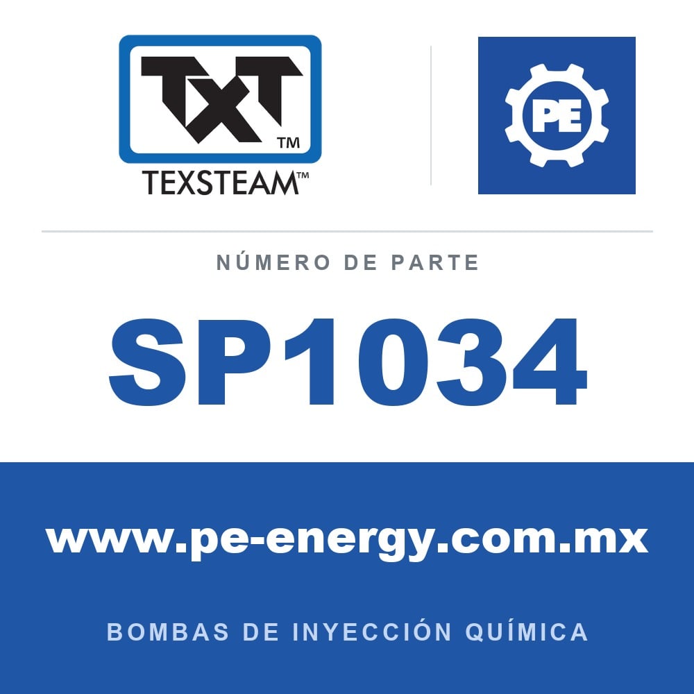 Texsteam SP1034 Repuesto - KEP TUERCA (NUT) 8-32 SST