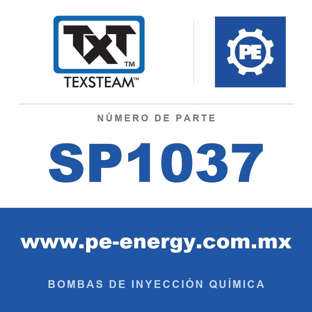 Texsteam SP1037 Pieza de repuesto - TUERCA (NUT) KEPT 4-40 SST (FAN)