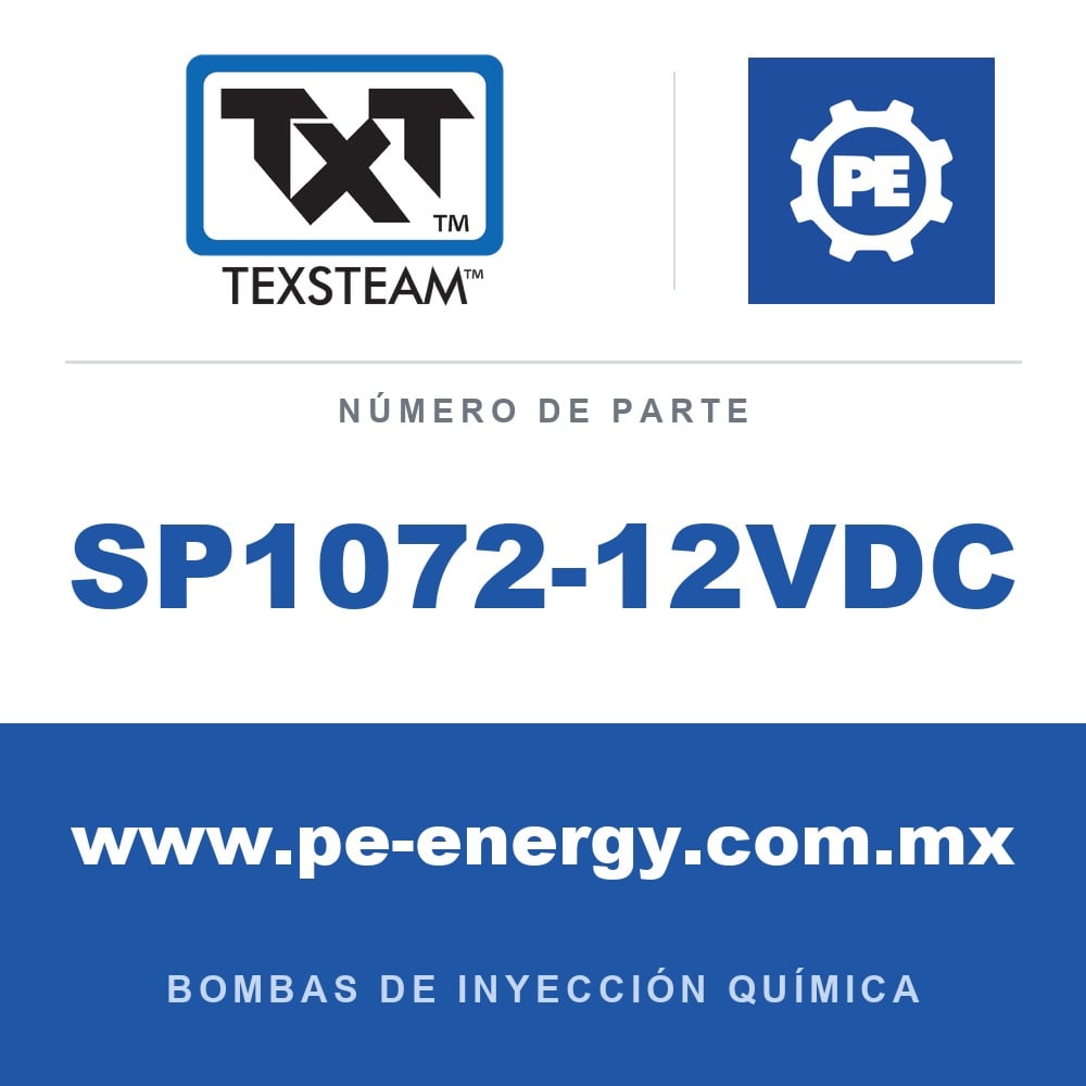 Texsteam SP1072-12VDC Pieza de repuesto - ETIQUETA (LABEL) ENERGÍA (POWER) I/O BLOQUE DE TERMINALES (TERMINAL BLOCK) 12DC NP
