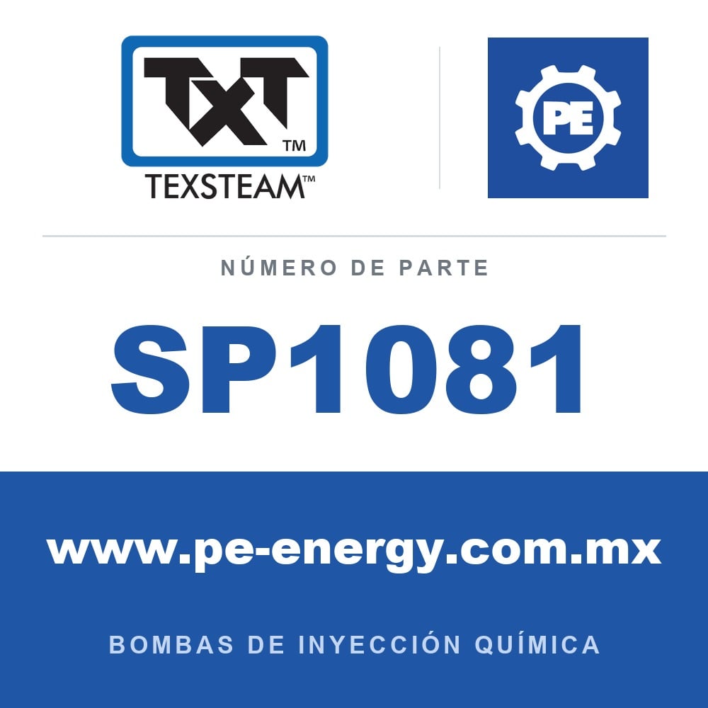 Texsteam SP1081 Pieza de repuesto - TIERRA (GND) BLOQUE DE TERMINALES (TERMINAL BLOCK) RIEL DIN (DIN RAIL)