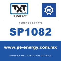 Texsteam SP1082 Pieza de repuesto - PLACA TERMINAL (ENDPLATE) RIEL DIN (DIN RAIL)