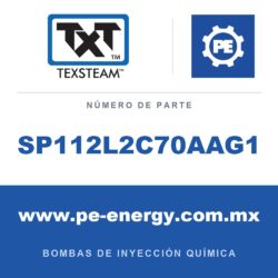 Texsteam SP112L2C70AAG1 Bomba - SP, SIMPLEX (SPLX), 1/4, 2P, 155W, 2B, 1EN, C1D2, SS S/S, HC