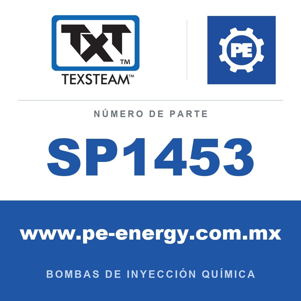 Texsteam SP1453 Bomba - PROTECCIÓN DE ACOPLAMIENTO (CPLG GUARD), SIMPLEX (SPLX), A PRUEBA DE EXPLOSIÓN (EXP) BOMBA SOLAR (SOLAR PUMP)