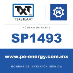 Texsteam SP1493 Bomba - DÚPLEX (DPLX) PLACA BASE (BASEPLATE) BOMBA SOLAR (SOLAR PUMP)