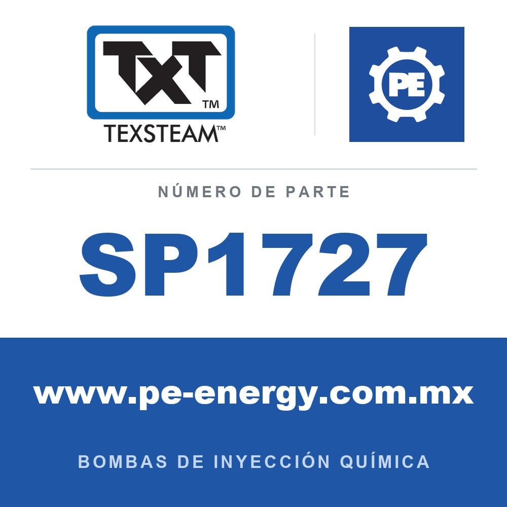 Texsteam SP1727 - Texsteam SP1727 Pieza de repuesto - GUARDA DEL EXTREMO DEL EJE DE TRANSMISIÓN