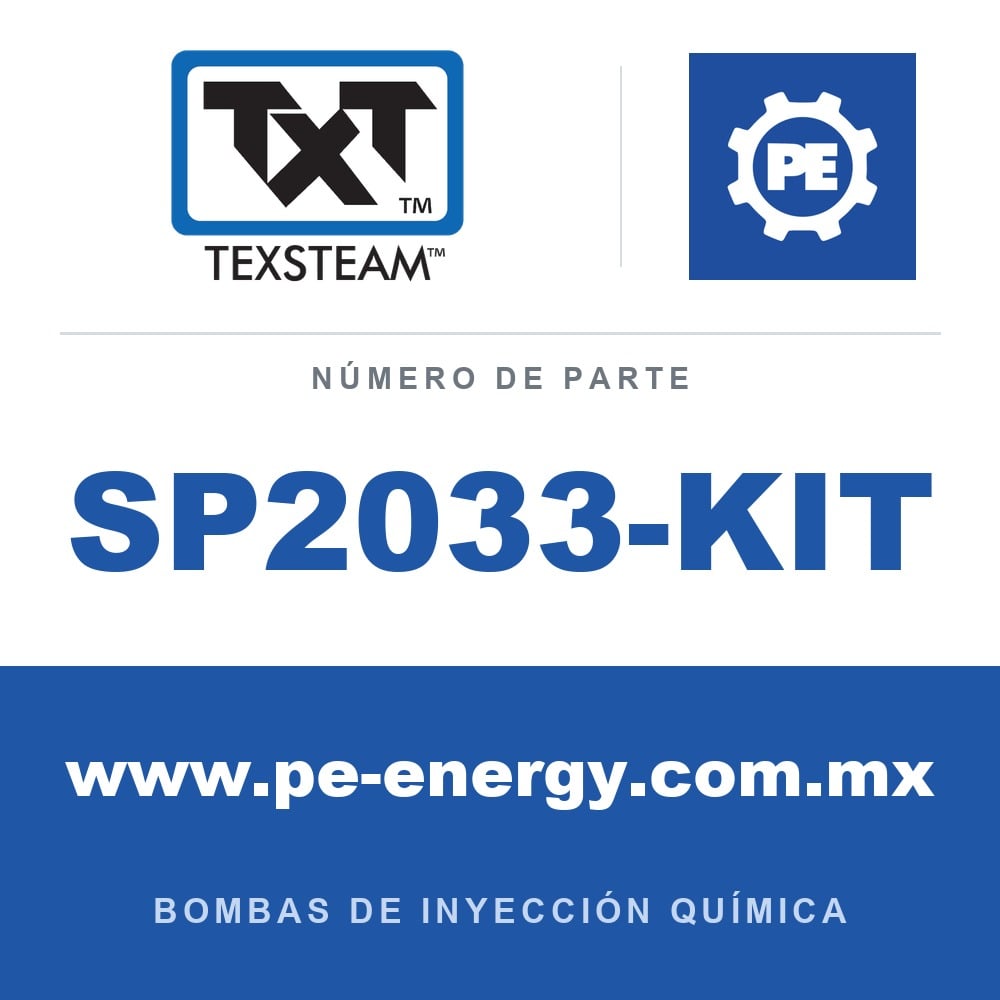 Texsteam SP2033-KIT Kit - KIT DE REEMPLAZO DE CAMPO PARA CONVERSOR SOLAR