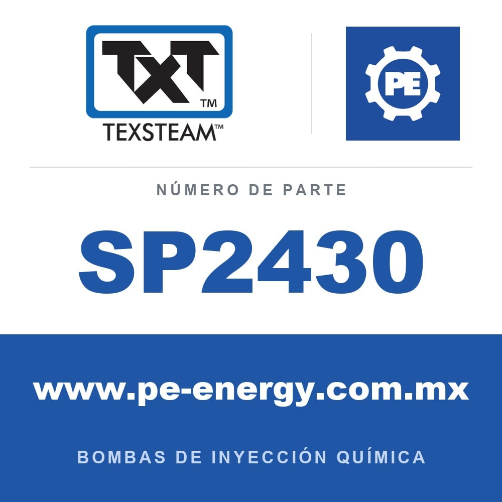 Texsteam SP2430 Pieza de repuesto - PERNO EN U (U-BOLT) 5/16-18,1-1/8 ID, 304 SST